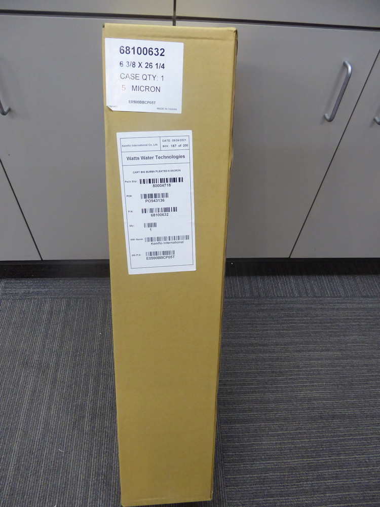 Watts BBC-150-P5 Big Bubba Pleated Cartridge 5 Micron