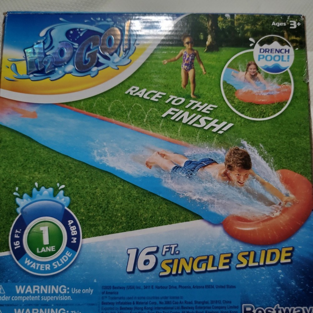 Single water slide 16ft