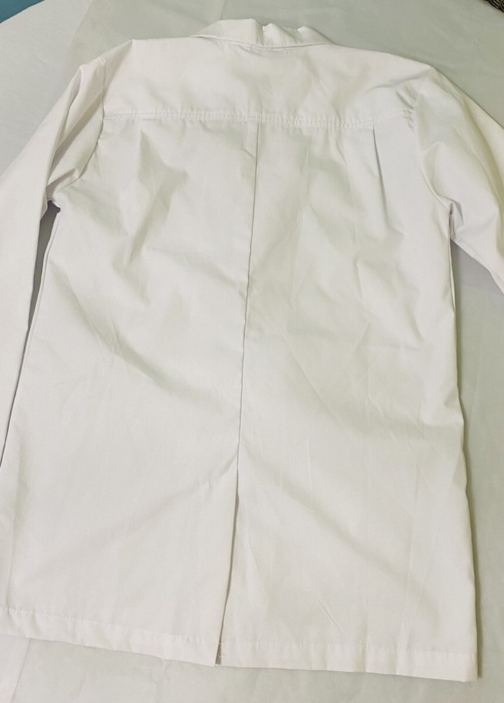 Wonder Lab White Lab Coat Style Size Xs Bc