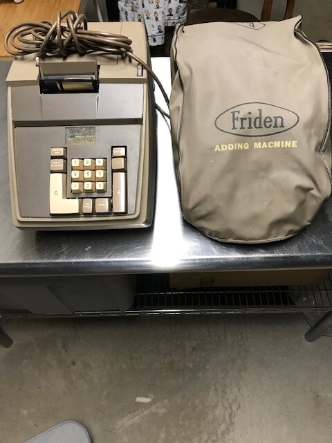 Antique Friden Adding Machine
