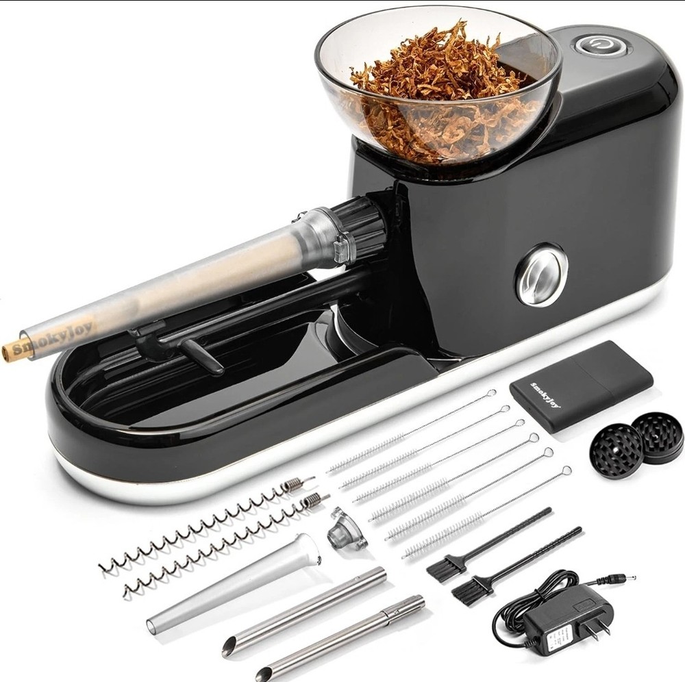 Cigarette Rolling Machine, Electric Pre Roll Machine, Automatic Preroll Cone Loa