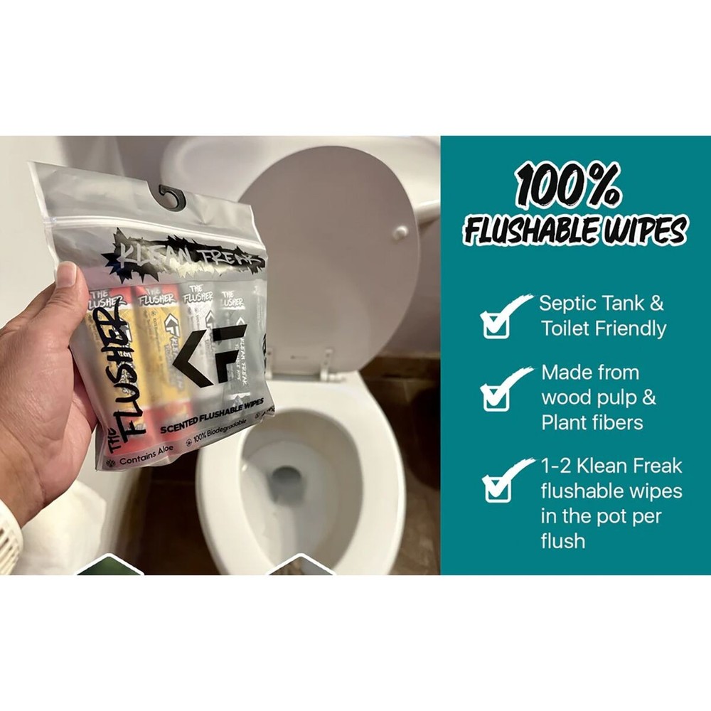 Klean Freak The Flusher - 20-Pack Mixed, 20-Pack, One Size