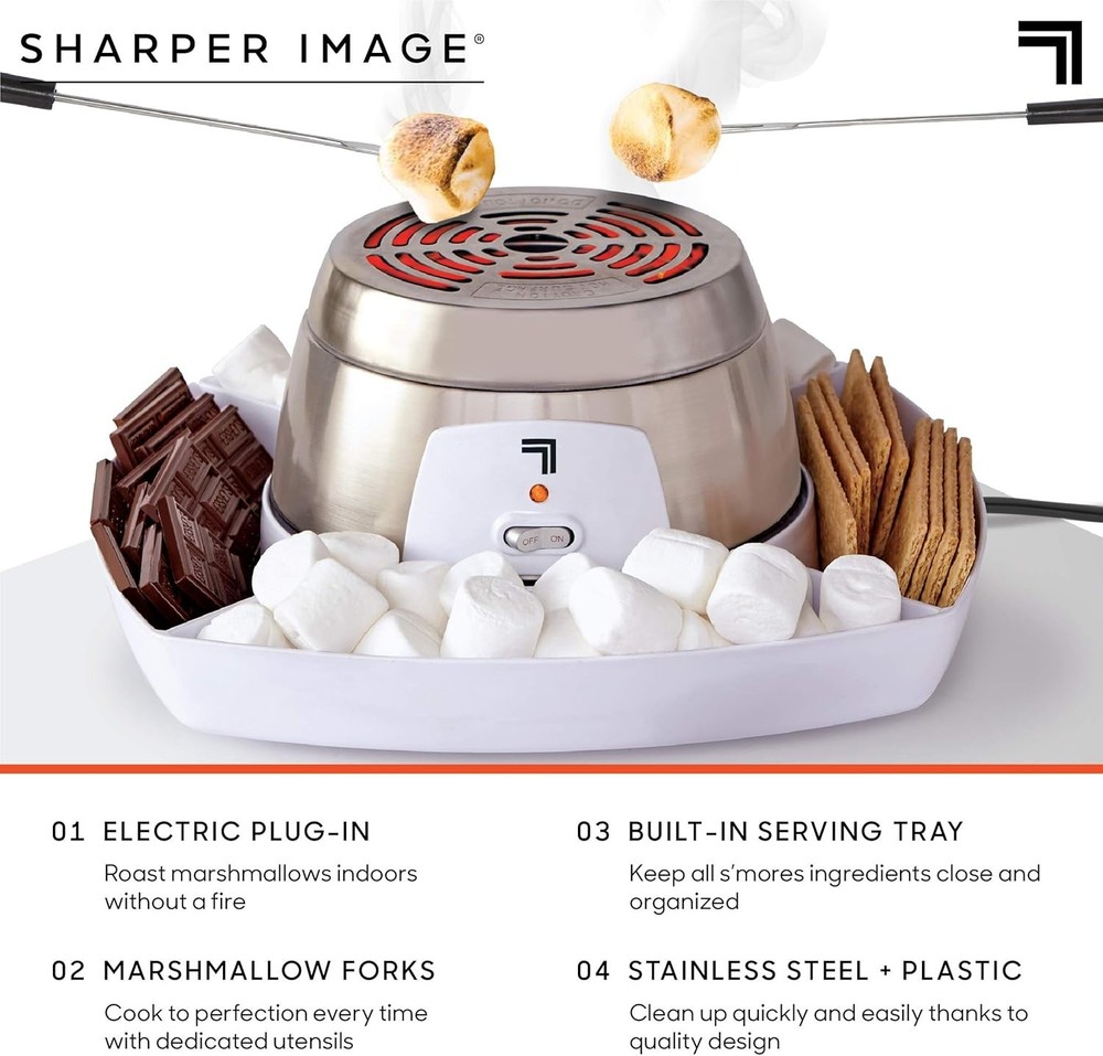 Sharper Image Electric Tabletop S'mores Maker