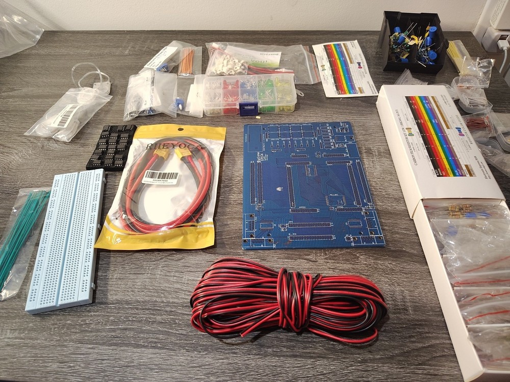 Electronics Hobbyist and Prototyping Component Lot / STEM Learning Bundle