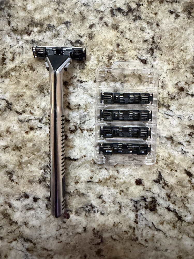 Vintage Original Gillette Sensor Excel Razor Metal Handle 1993