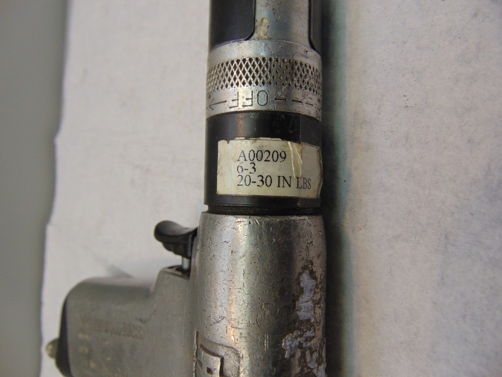 Ingersoll Rand Pneumatic Screwdriver 3RTQ