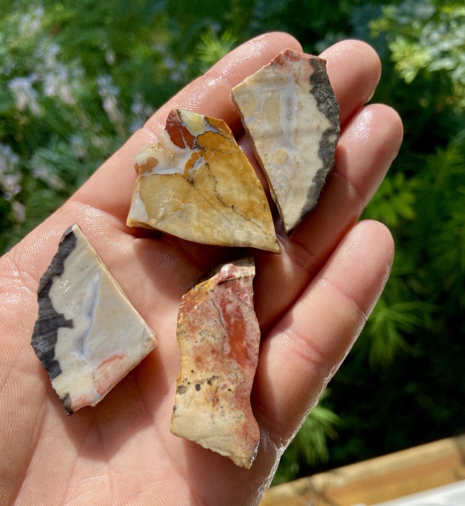 Ohio Flint Slabs 4pc Ohio Chert