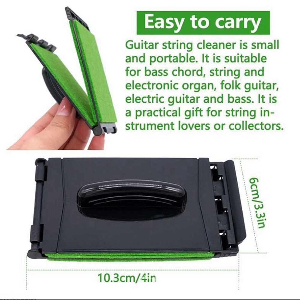 Fingerboard Cleaner, String Cleaner Guitars, String Scrubber, Guitar String9471