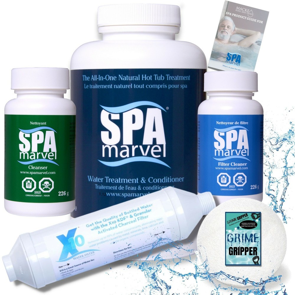 Spa Marvel All-In-One Hot Tub Treatment - Complete Pack