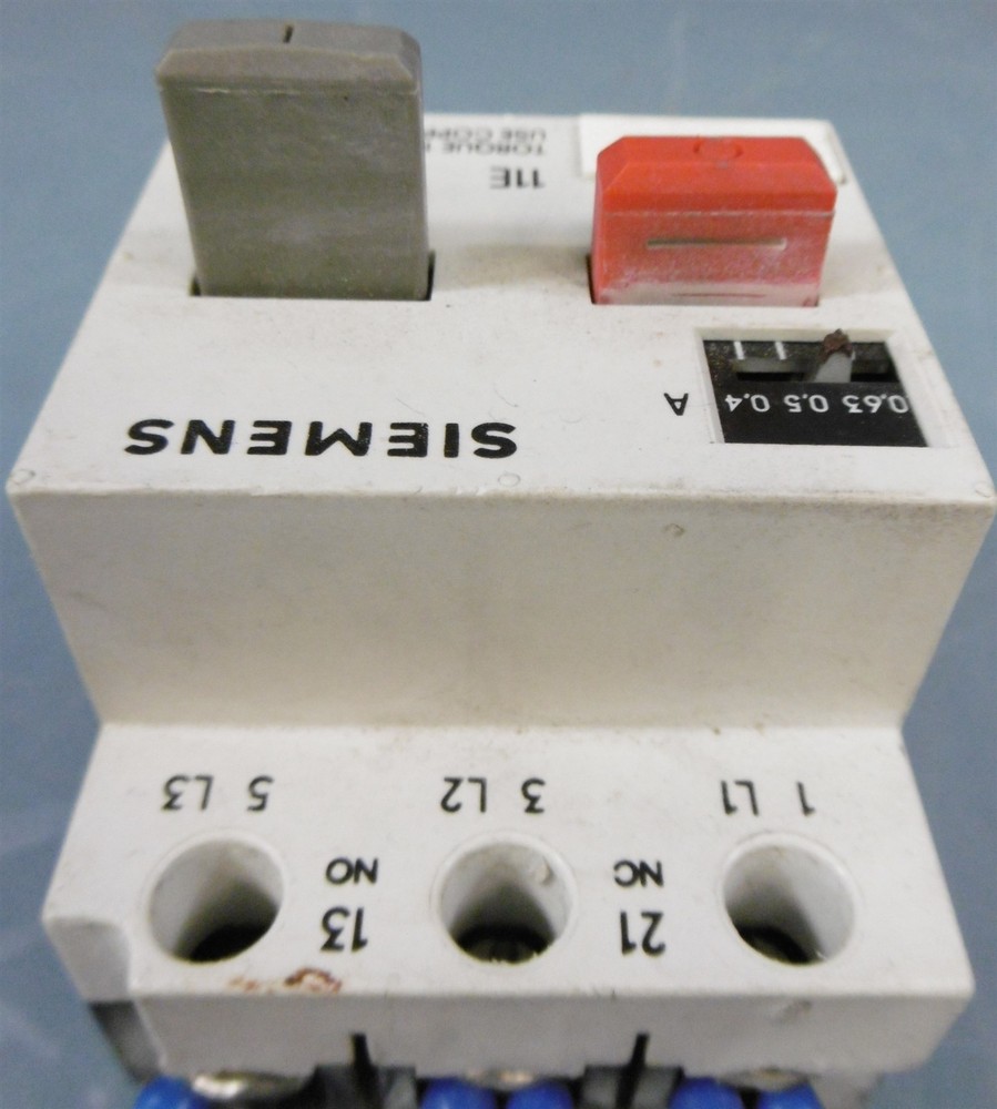Siemens 3VE1015-2EU00 Motor Starter Protector G/8708A52