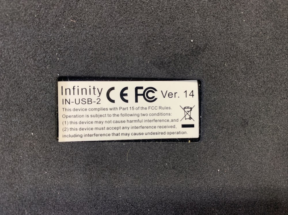 Infinity IN-USB-2 USB Digital Foot Control Transcribe Transcribing