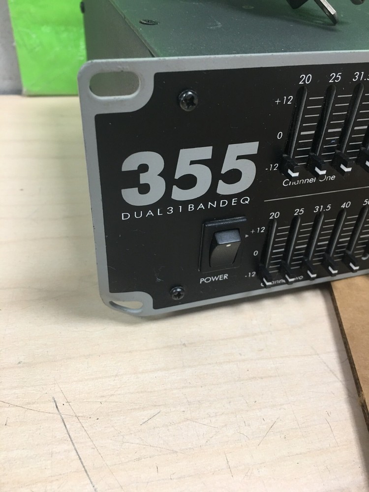 ART EQ-355 Dual 31-Band 1/3 Octave Equalizer (PLEASE READ)