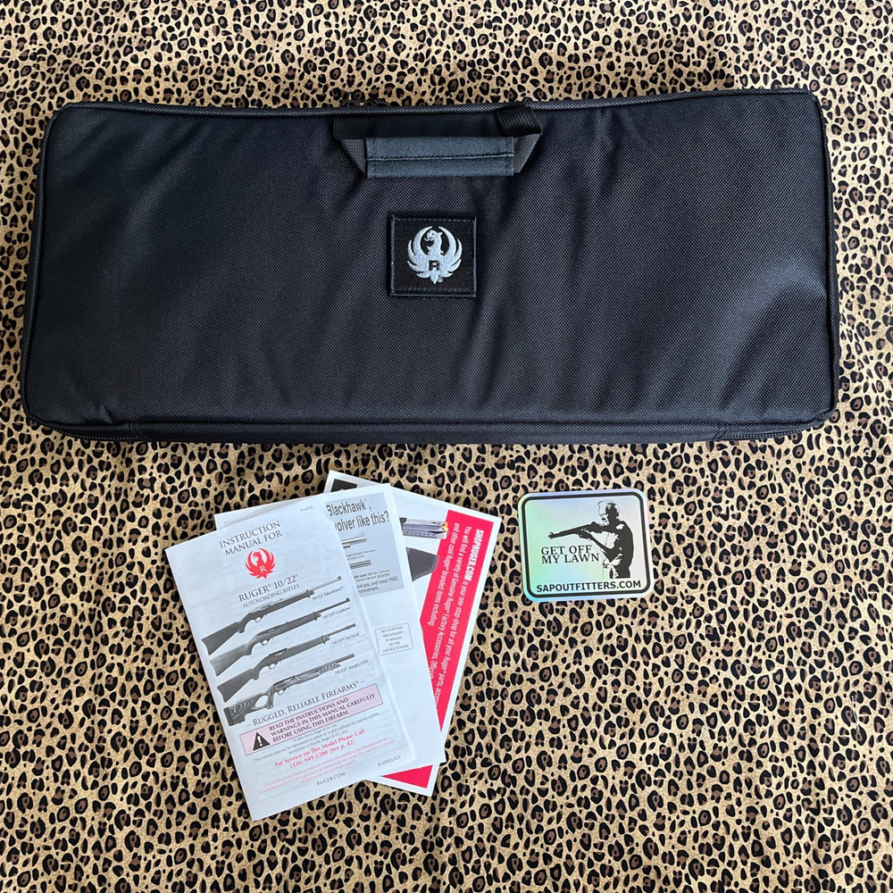 Ruger Takedown 10/22 & Charger Soft Case Bag