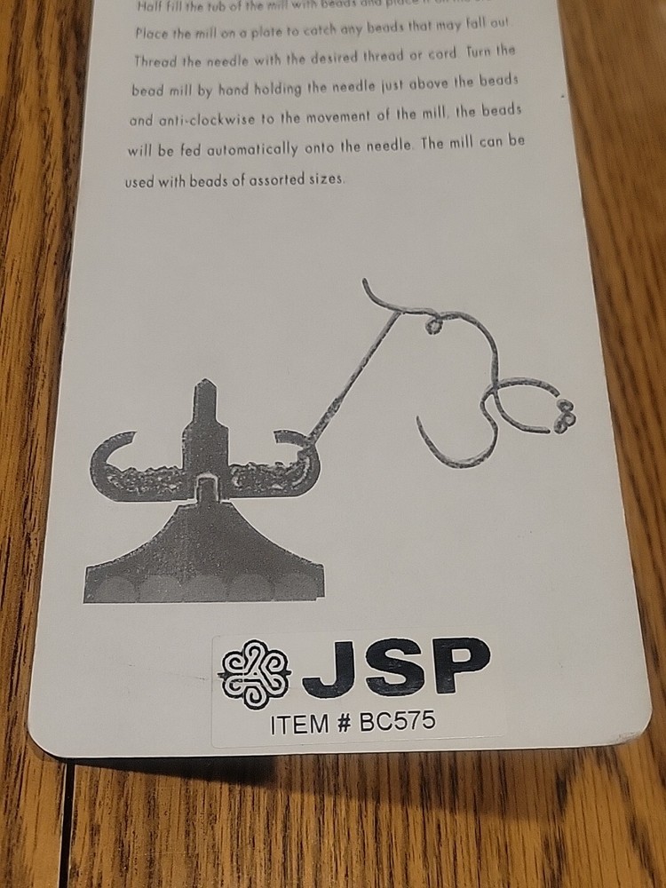 JSP Bead Mill Bead Holder 2-1/2" Diameter BC575