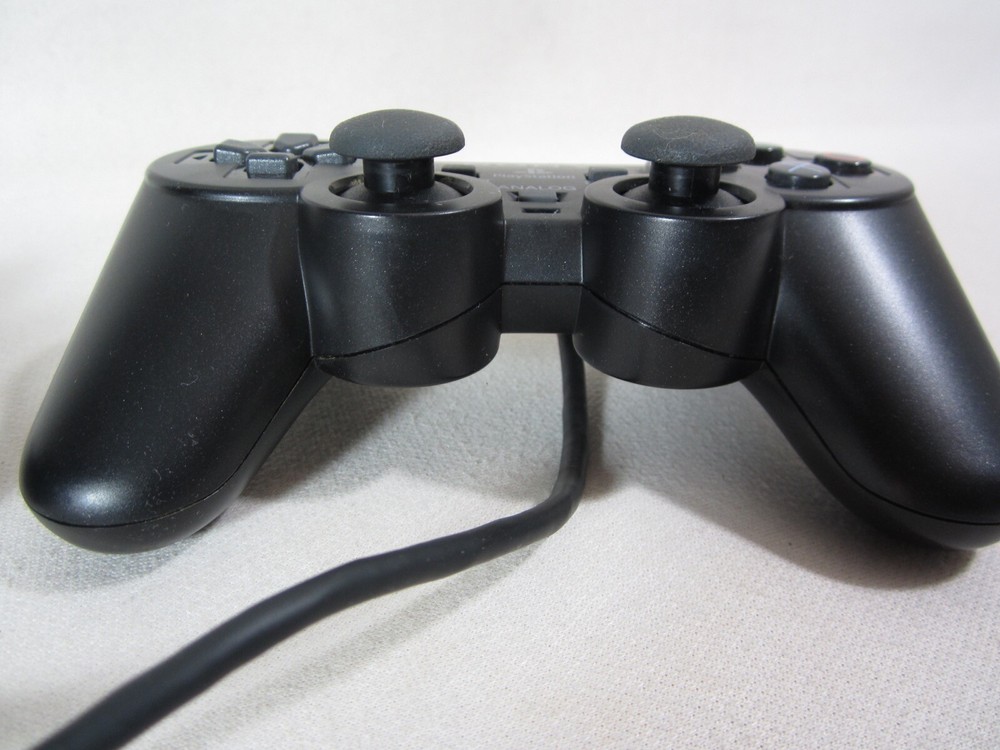 Sony PlayStation 2 Dual Shock Analog Controller Black UNTESTED
