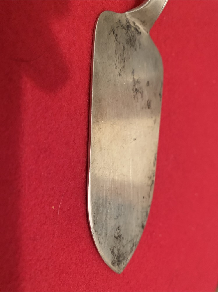 Danish Silver Plate Denmark Axel Prip Floral Handle Pie Server