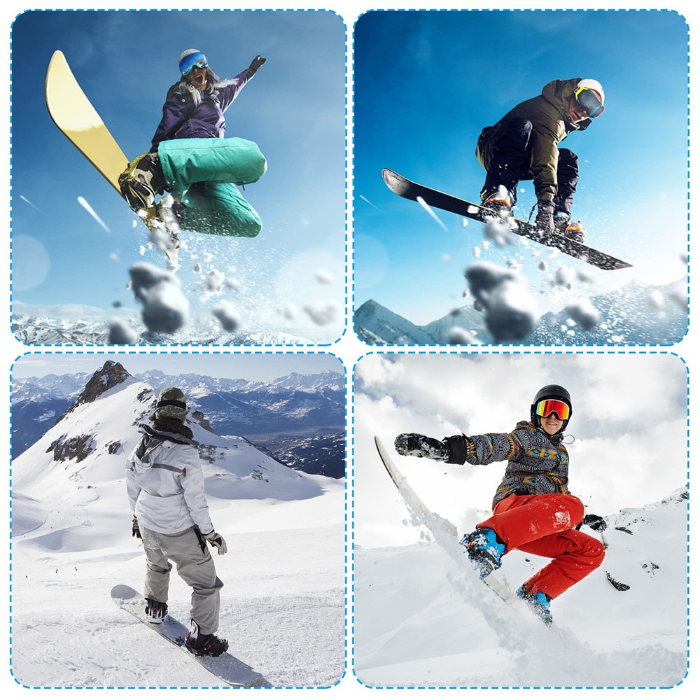 6 Pack Snowboard Ankle Ladder Strap Binding Snowboard Ladder Strap Binding