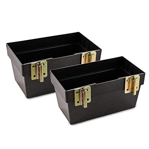 ENJ 2 Pack E-Track Basket Storage Bin, E Track Box for E-Track Systems, E