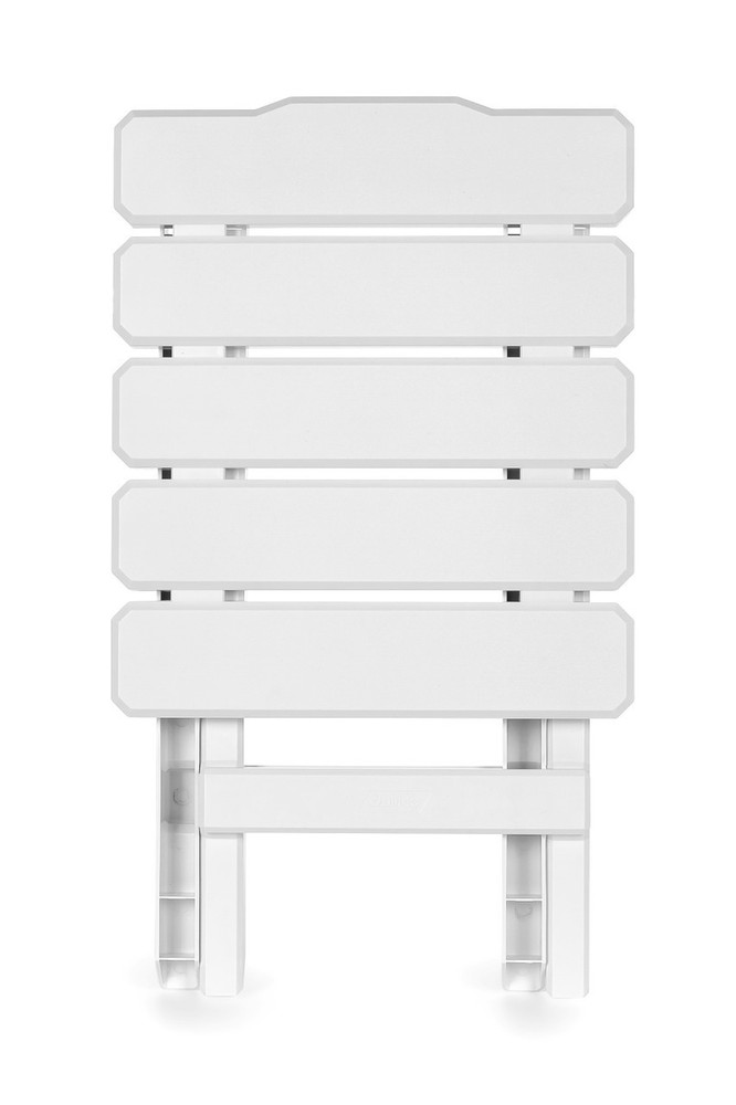 Camco Table Adirondack Style Quick-Folding Plastic SM White E/F 51685