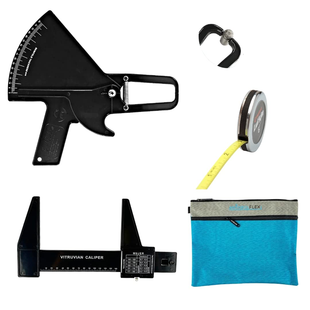 Basic Anthropometry Kit with Slim Guide Skinfold Caliper, Anthrometrix Software,