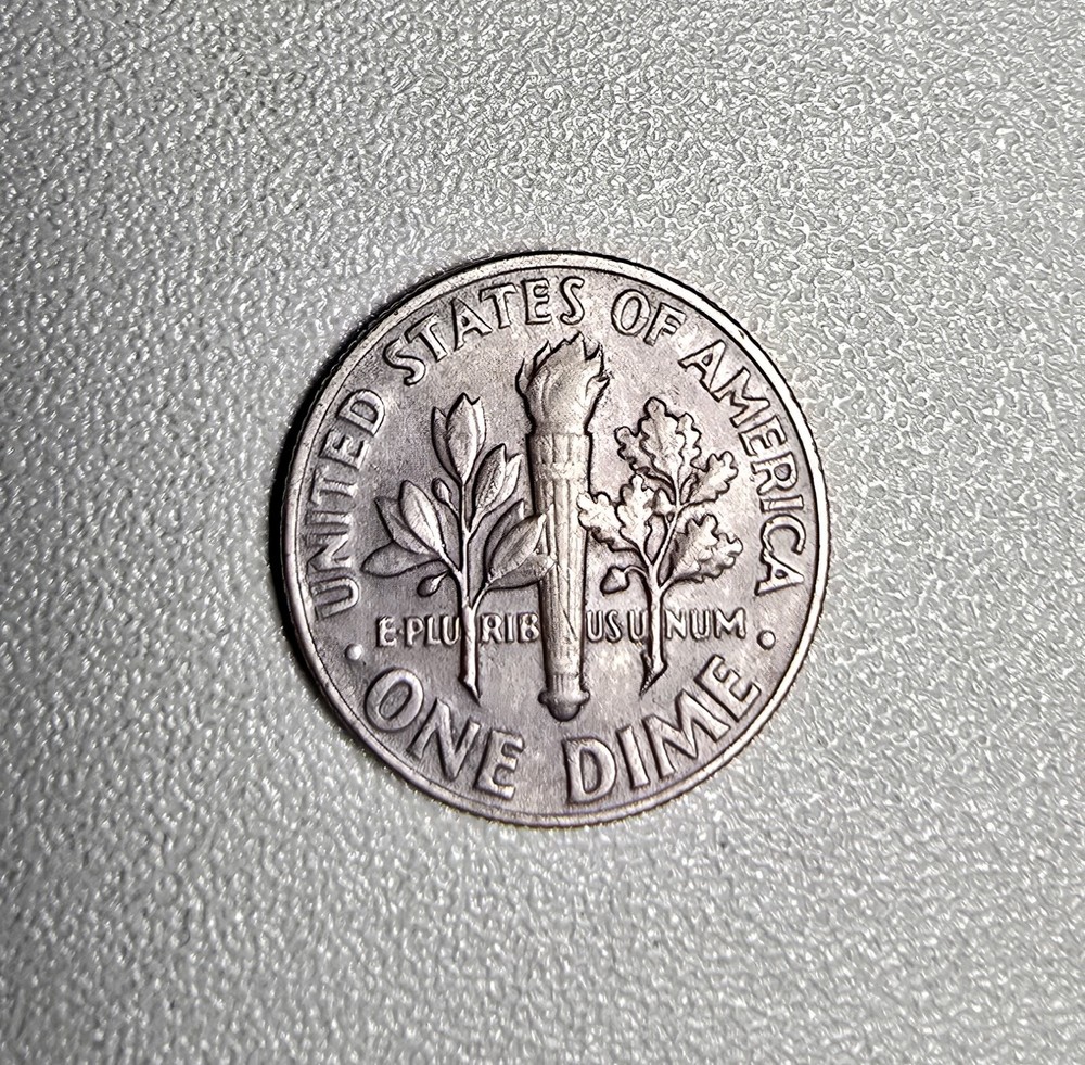 1965 Dime Error (Bump)