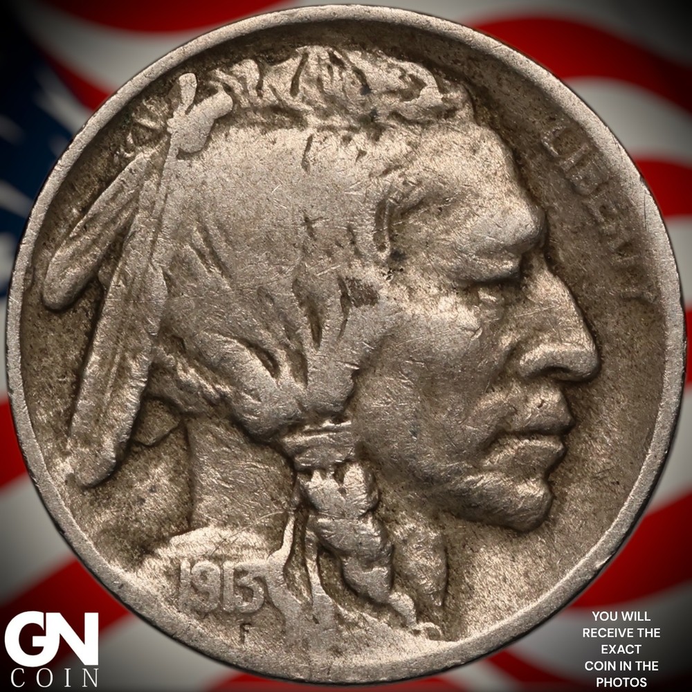 1913 P TYPE 1 Buffalo Nickel A1509
