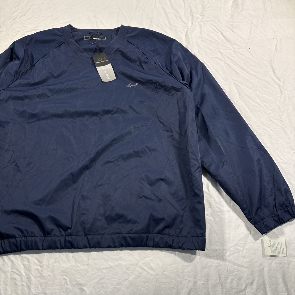 Greg Norman Weather Essentials Windbreaker Pullover Golf Men’s Large NWT