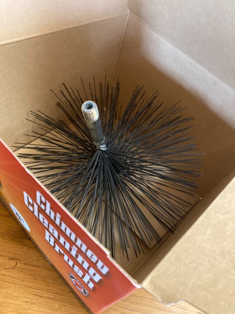 Meeco's Red Devil 8 In. Round Wire Chimney Brush 30800