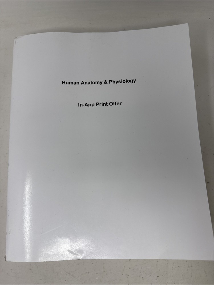Human Anatomy & Physiology - Bound LooseLeaf- Third Ed. Pearson