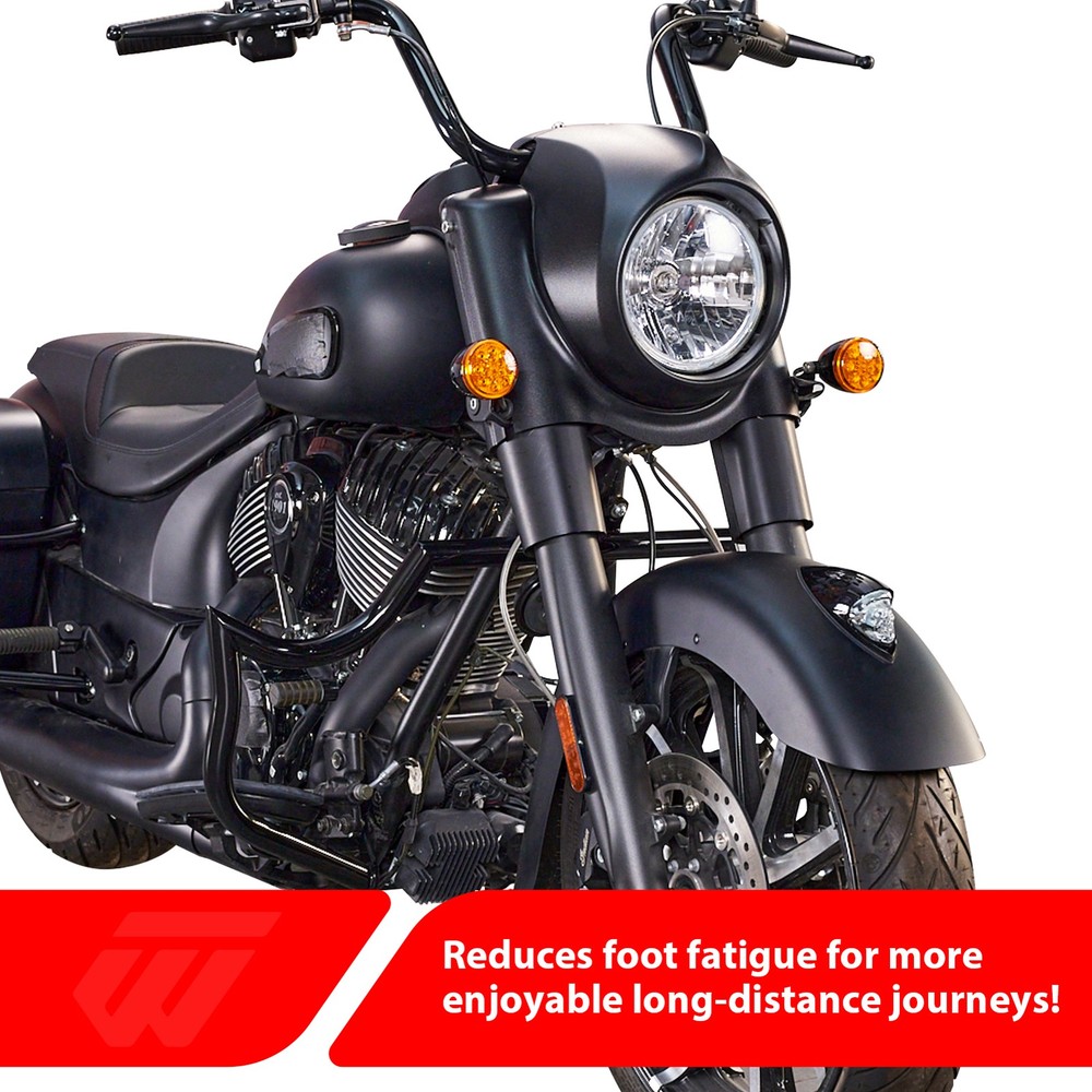 Front Engine Guard Crash Bar For Indian Chieftain Roadmaster Chief Springfield