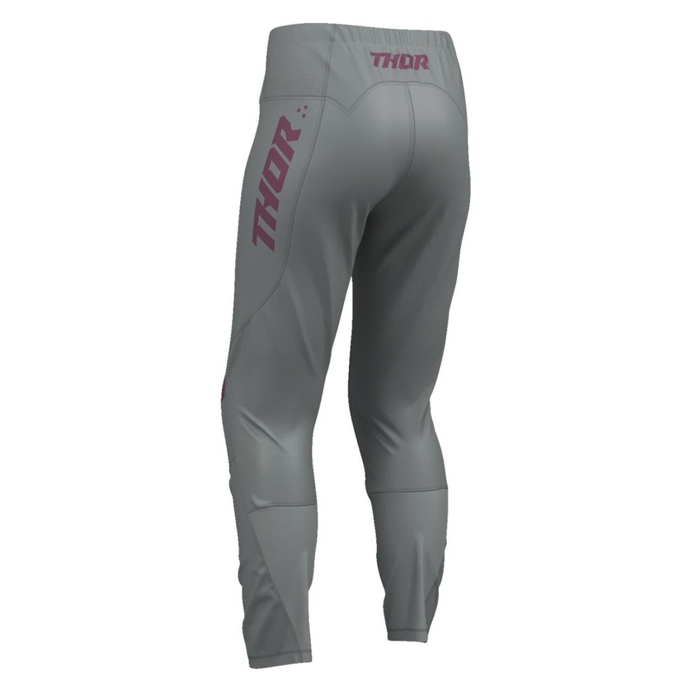 Thor 2026 Womens Ridemode Menace Purple Grey MX Combo Kit