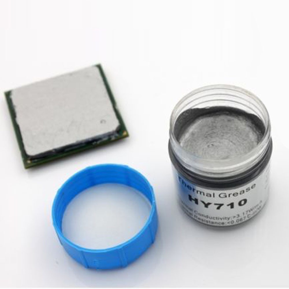 Silver Compound Thermal Grease Paste Chipset Heatsink Cooling For CPU GPU HY710