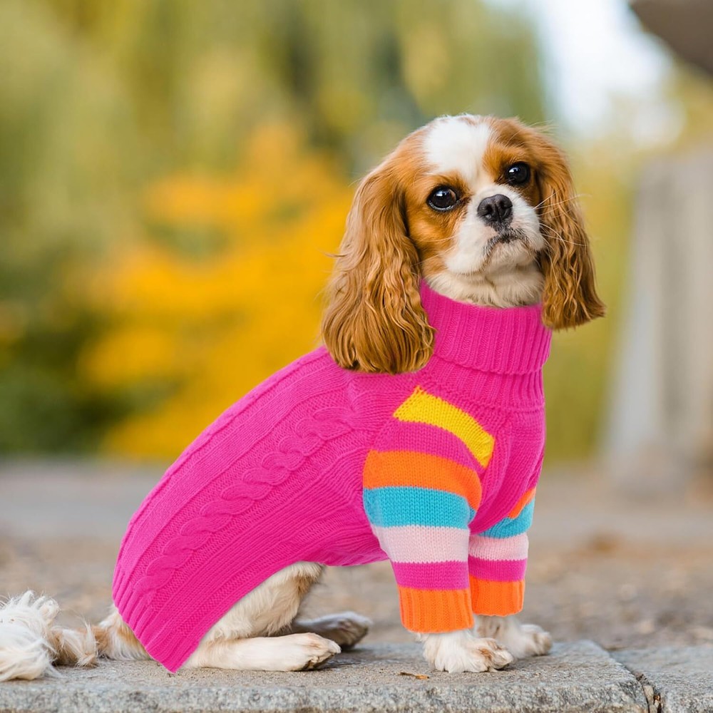 OUOBOB Dog Sweaters Medium, Sweaters Medium Dogs Christmas, Medium Dog Sweaters