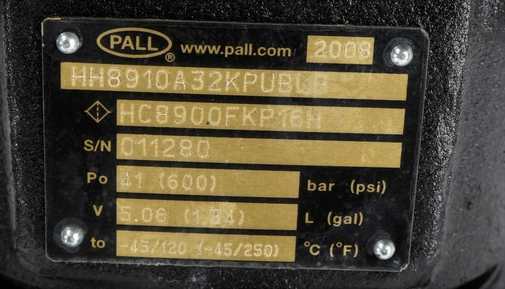 New HH8910A32KPUBLB Pall Hydraulic Filter