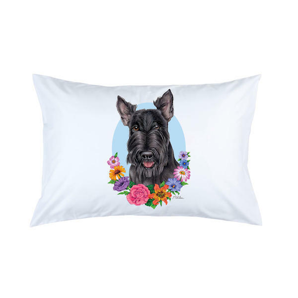 Scottish Terrier Micro Fiber Pillowcase