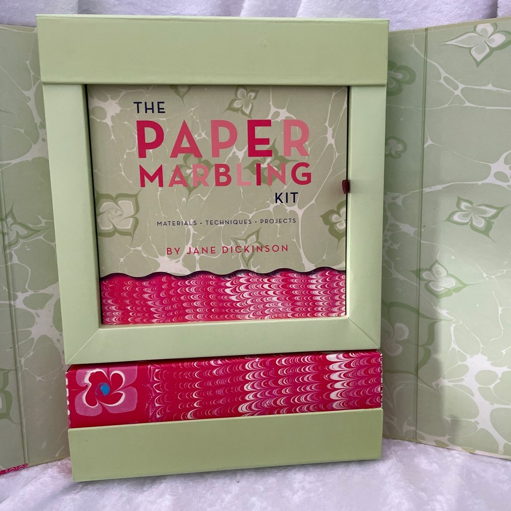 The Paper Marbling Kit Materials Techniques Projects Supplies Jane Dickinson