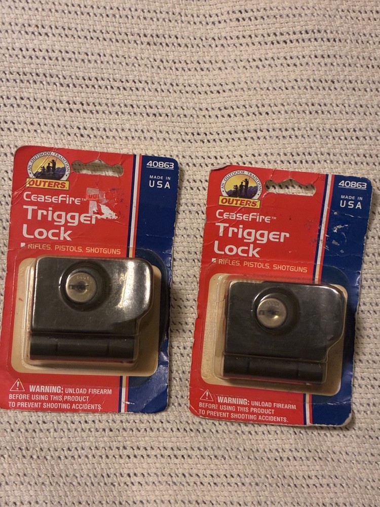 2 OUTERS CEASEFIRE TRIGGER LOCKS