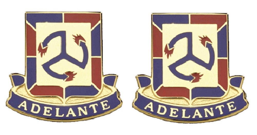 515th REGIMENT Distinctive Unit Insignia - Pair