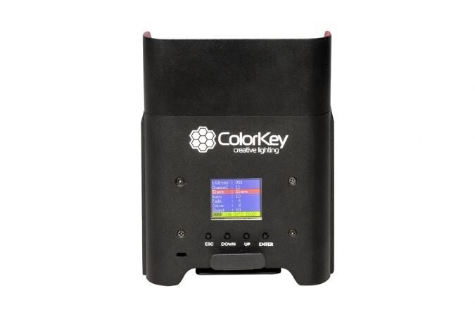 ColorKey AirPar HEX 4 - (4-Pack Bundle) with Hardshell Case