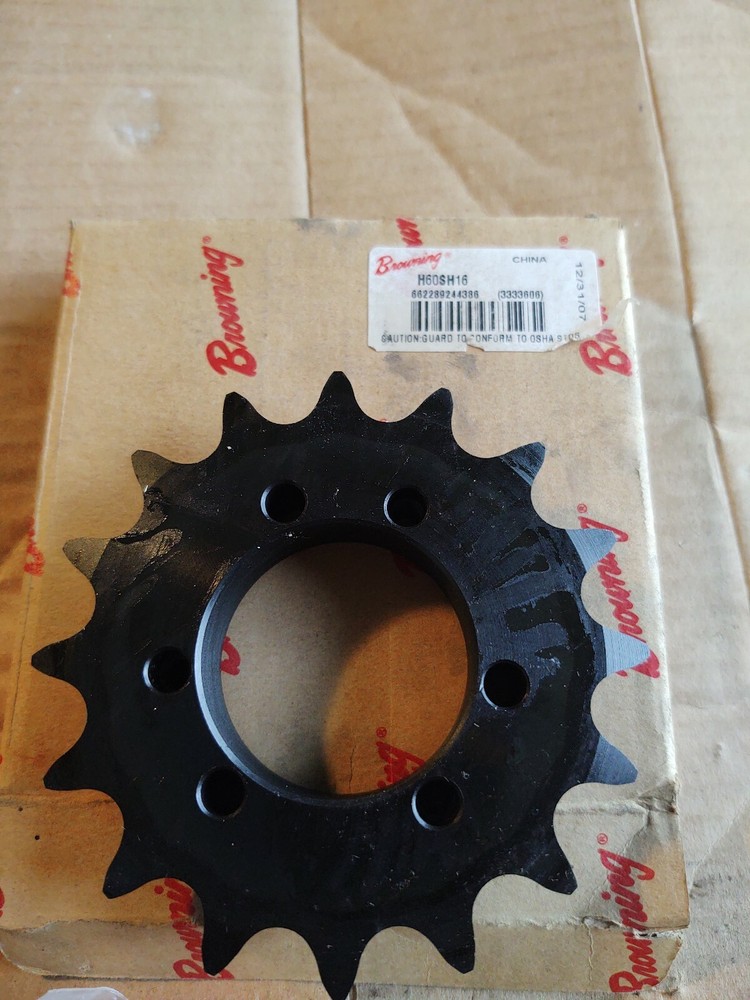 Browning Bushed Sprocket H60SH16 New
