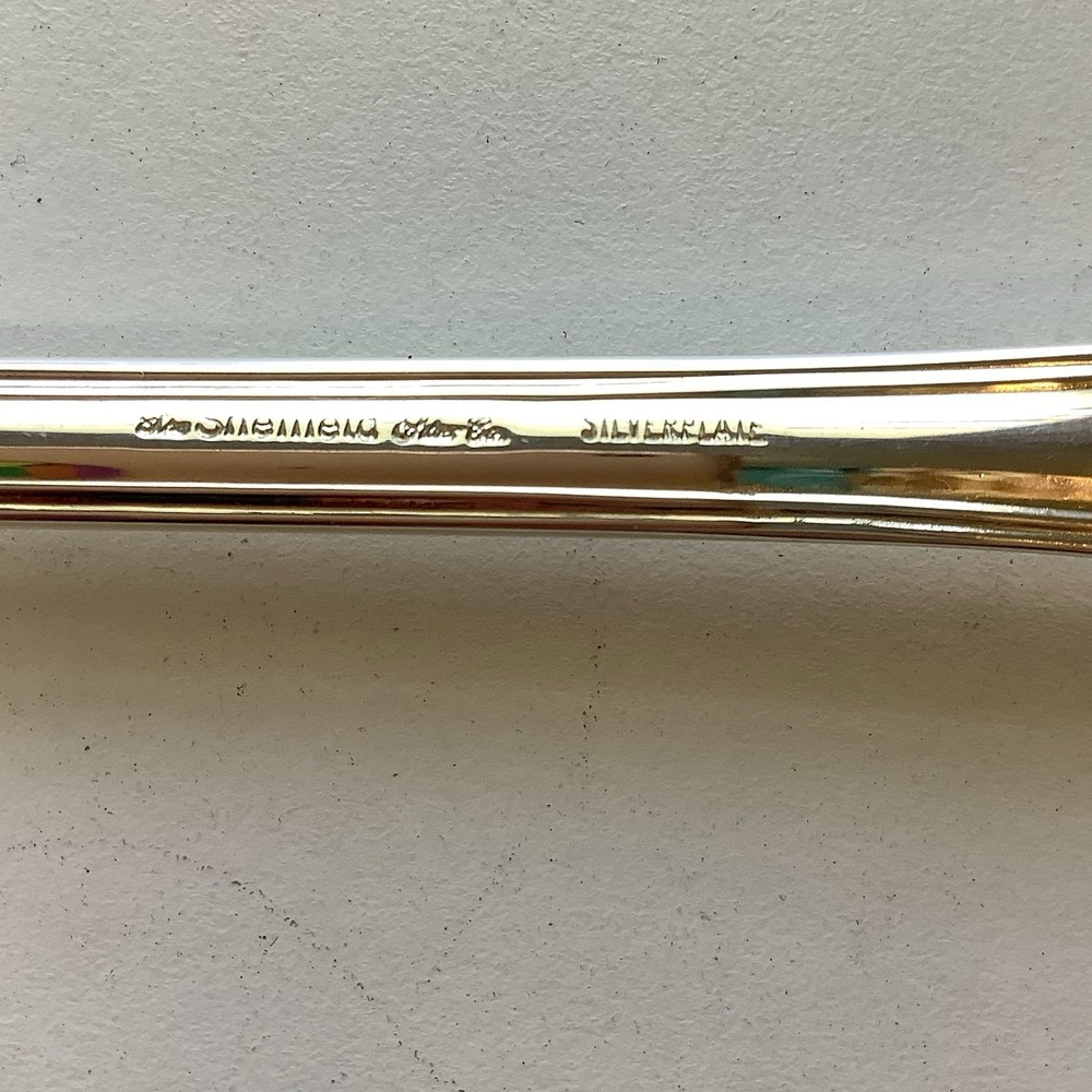 Kings Design Sheffield England Large 13" Serving Spoon Silverplate EUC