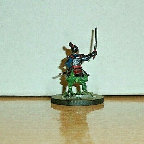 1 Samurai Warriors LORD 25mm metal PAINTED COMMAND DUNGEONS DRAGONS C