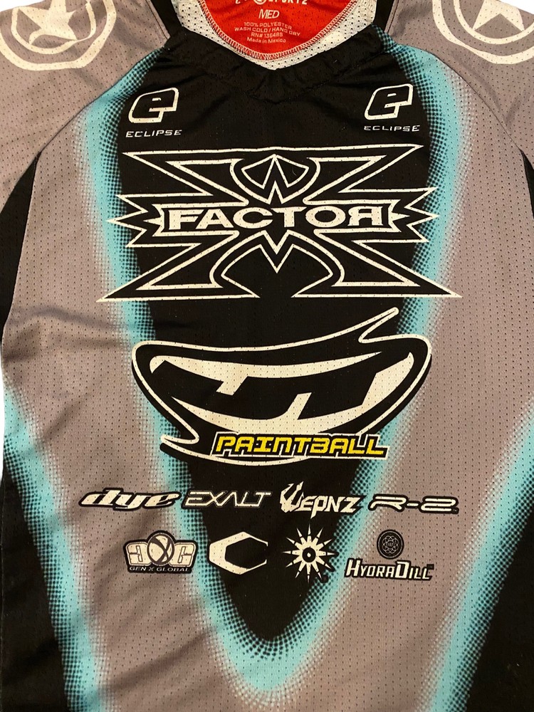 X Factor Paintball Jersey size M Kovar