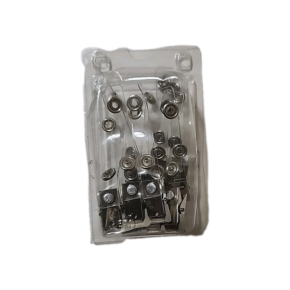 Pack of 11 Badge ID Clips