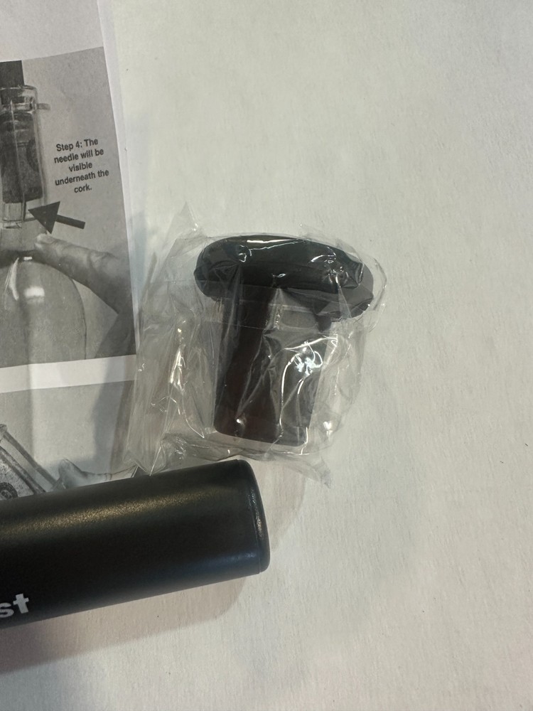 Chefologist Air Pump Wine Opener - BLACK New