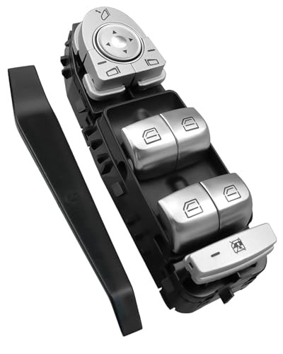 Master Power Window Switch Front Left Driver Side Replace 2059056811, Electric