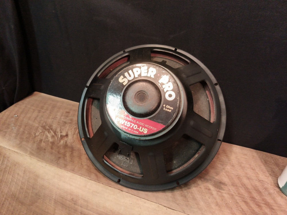 Pyramid Super Pro PW1570-US Woofer, 15" - 4 Ohms