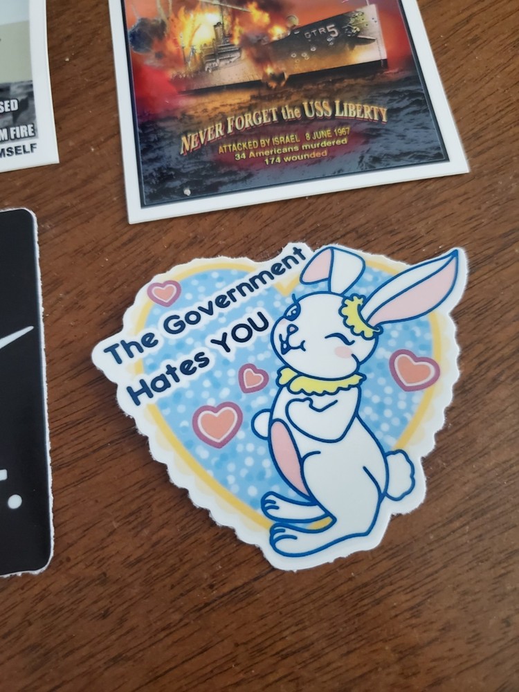 Truther 9/11 TRUTH STICKERS (4)