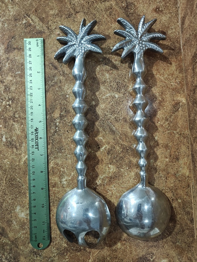 Serving utensils - 4 sets, aluminum
