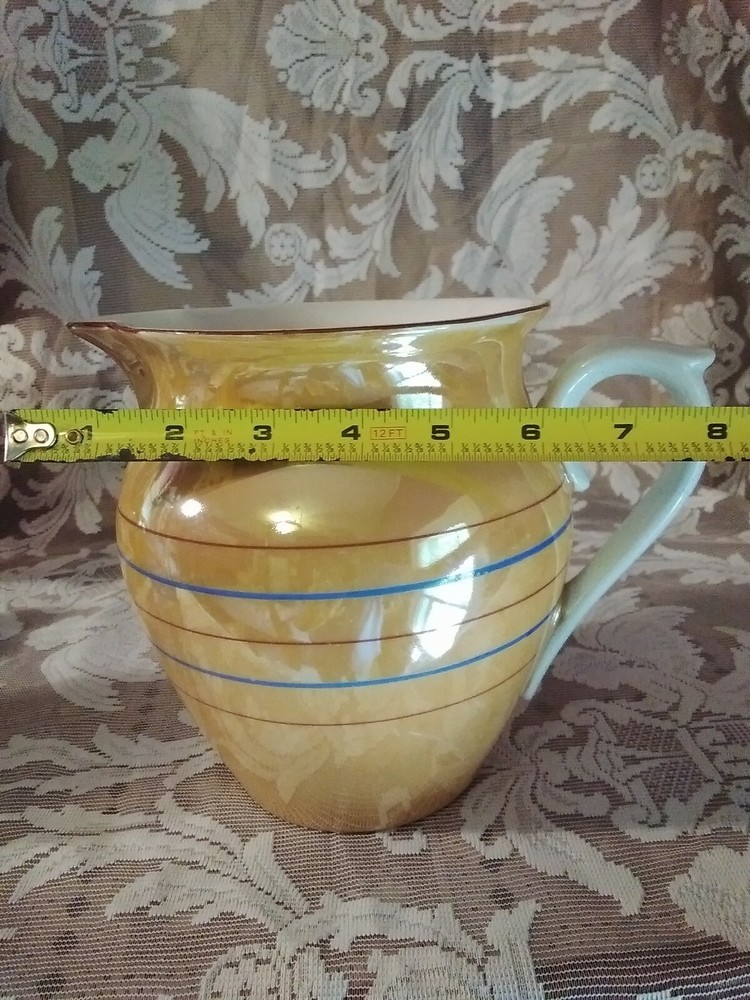 1920's Union K Lusterware 2L Pitcher